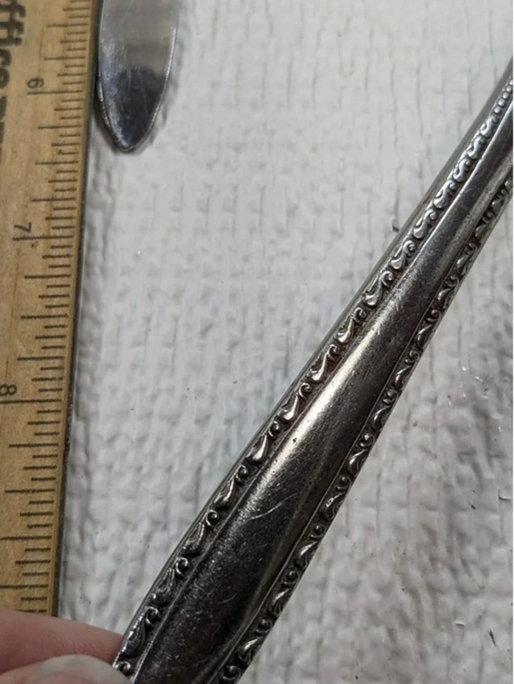 Vintage Continental Stainless CSS1 3 dinner knives, sugar spoon, fork and spoon